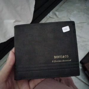 Dompet Bovis & co/ Hitam 