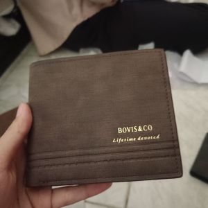 Dompet Bovis & co/ Coklat Tua