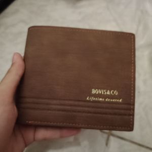 Dompet Bovis & co/ Coklat Muda