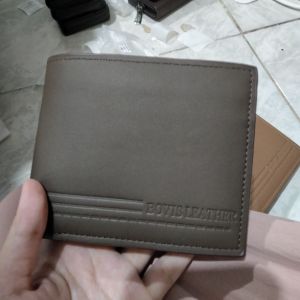 Dompet Boweisi Leather/  Coklat Tua