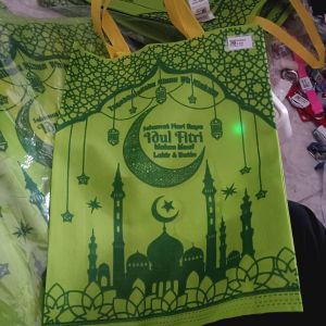 Tas Lebaran 30x40 hijau