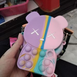 Tas pop it bear rainbow 
