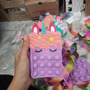 Tas Pop It Unicorn