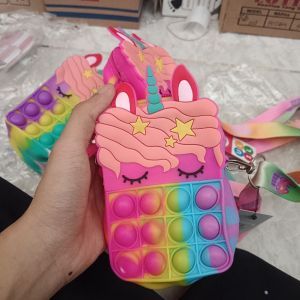 Tas Pop it Unicorn