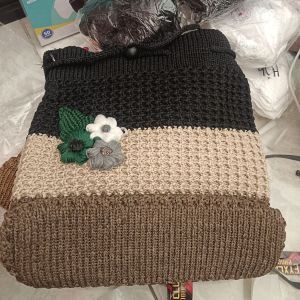 Tas Rajut Bunga