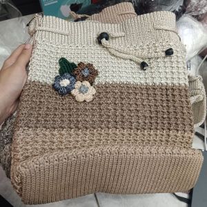 Tas Rajut Bunga
