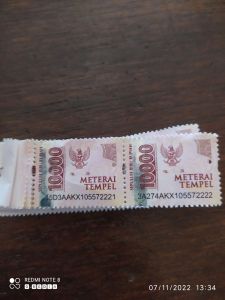 Materai 10.000