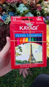 Kayagi - Pensil Warna 12 Warna KY CP 1205 Kecil - Mix - Ecer