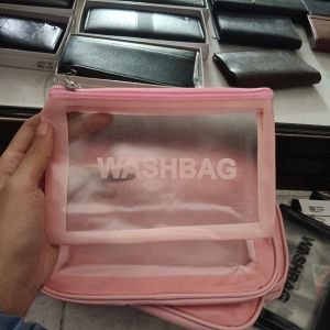 Washbag Kotak Pink