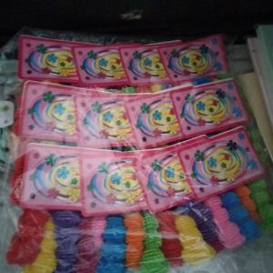 ikat rambut warna 