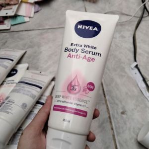 nivea Extra white body serum/ anti-age/ 180ml/ AGU2025