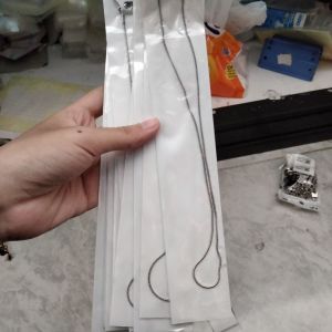 kalung titanium silver 