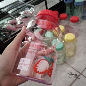 botol minum yakult merah 