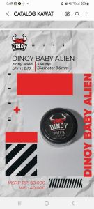 Alien dinoy 