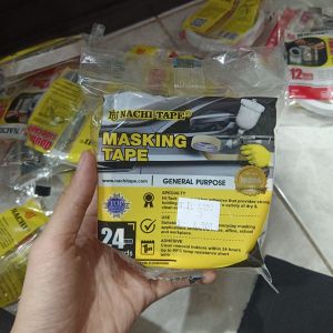 Nachi Tape Masking Tape/ Lakban Kertas 24mm