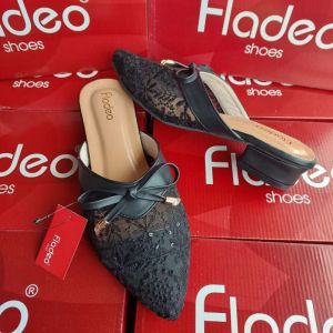 Heels Fladeo/0419/Hitam/39