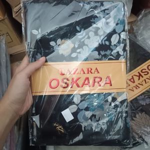 Azara Oskara Motif/Dasar Hitam