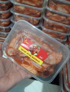 Spicy wings box 350g