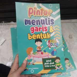 Buku Pintar Menulis Garis dan Bentuk 