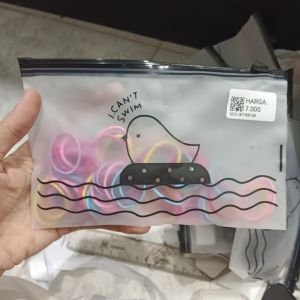 Ikat Rambut Pouch Rainbow Isi 100