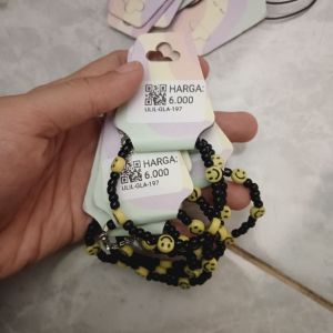 Gelang Fashion Mutiara Emoticon 