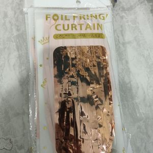 Tirai Ulang Tahun/Rose Gold 
