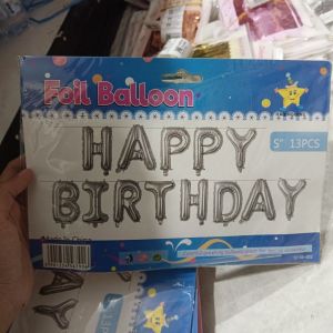 Set Balon Happy Birthday 