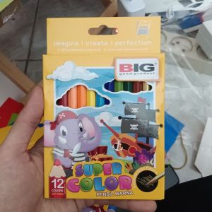 Pensil Warna Big Kecil Isi 12