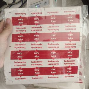 Stiker Merah Putih 
