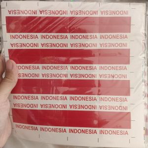 Stiker Merah Putih 