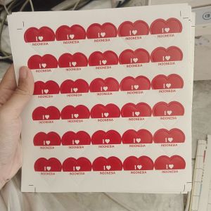 Stiker Merah Putih 