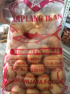 Kerupuk amplang ikan tenggiri 