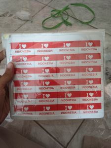 Stiker Pipi Merah Putih 