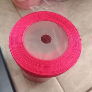 Pita Satin 1/2cm /Pink Stabilo