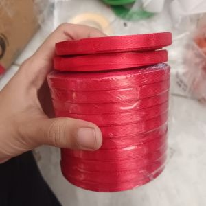 Pita Satin 1/4cm /Merah