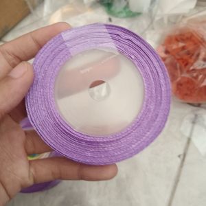 Pita Satin 1/4cm /Ungu