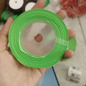 Pita Satin 1/4cm /Hijau