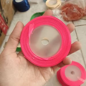 Pita Satin 1/4cm /Pink Stabilo