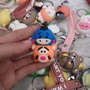 Gantungan kunci stich tiger