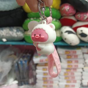 Gantungan Kunci Piggy Tali