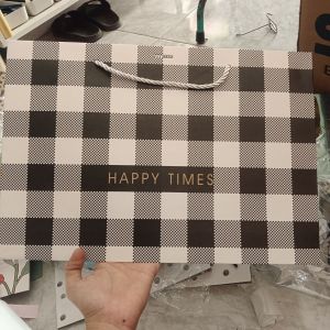 Paperbag Happy Times/ Hitam Putih 