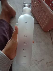 Botol Aestetik Doff Putih 500ml