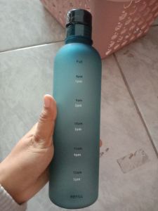 Botol minum Aestetik Doff biru tua 500ml