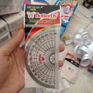 Butterfly - Penggaris Busur 10cm