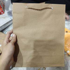 Paperbag Polos Coklat/M