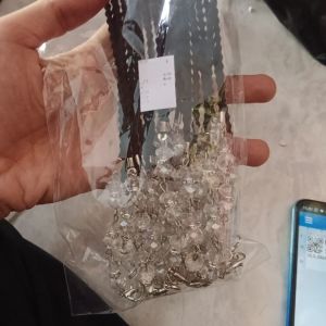 Strap Masker Hitam Mote