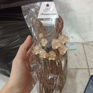 Strap Masker Karakter/Coklat 
