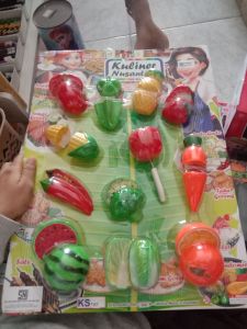 Mainan Set sayuran