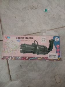Electric bubble gun
