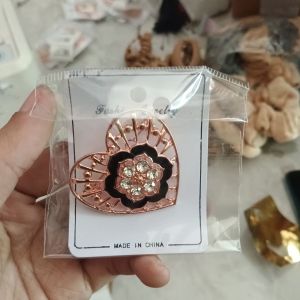 Bross Rose Gold Bunga 